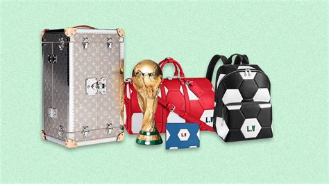 lv new soccer ball luggage|world cup luggage box.